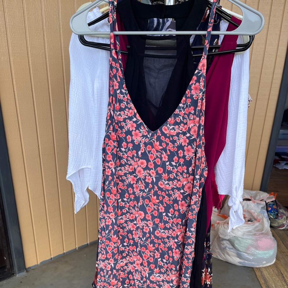 acacia poppy print dress
